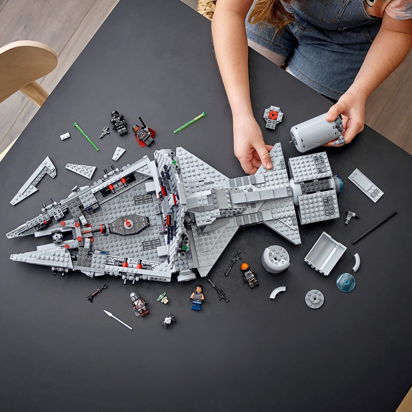 LEGO Star Wars: The Mandalorian Imperial Light Cruiser 75315 Awesome Toy Building Kit for Kids, Featuring 5 Minifigures; New 2021 (1,336 Pieces)