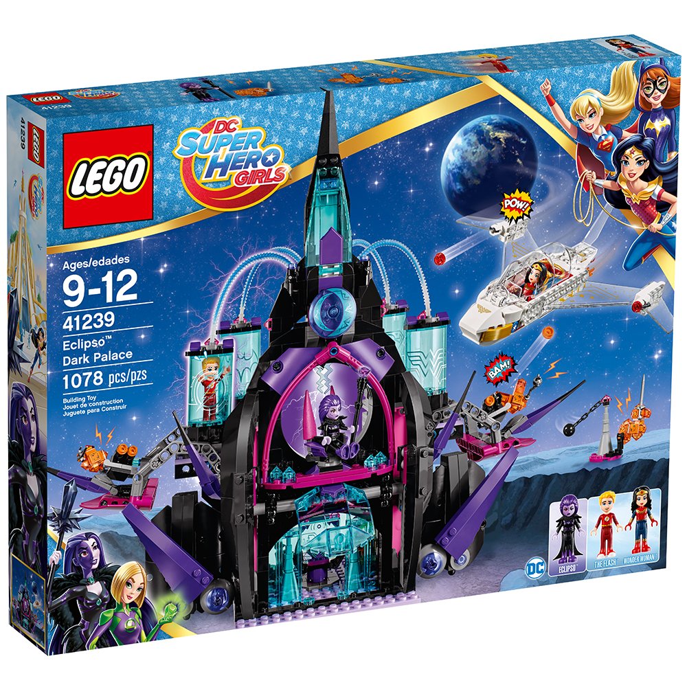 LEGO DC Super Hero Girls Eclipso Dark Palace 41239 Building Kit (1078 Piece)