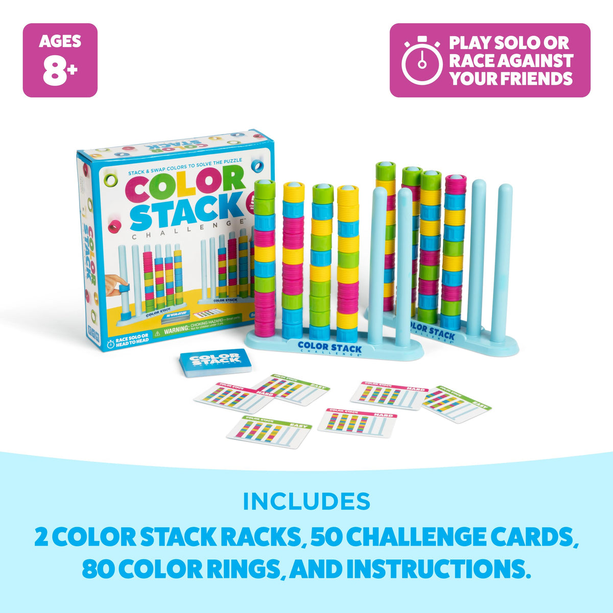 Color Stack Challenge, Color Matching Game by Relatable