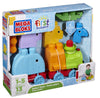 Mega Bloks First Builders Animal Safari Train