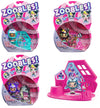Zoobles Jouet - Pack 1 Zoobles Z-Girlz - Boules Magiques Colorées Transformables en Animaux Fantastiques et Poupées Z-Girlz Avec Maison - 6061365