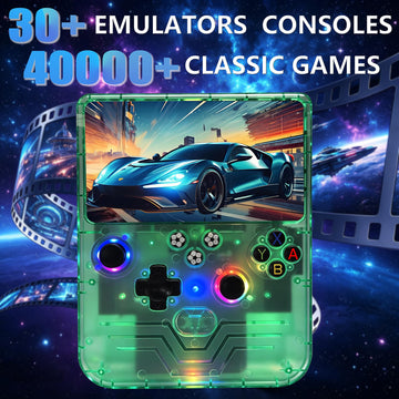PandoraGame R60MAX Retro Handheld Gaming Console, 6.0-Inch HD IPS Screen, 6000mAh Battery, 40000+ Classic Games Pre-Installed, Save/Load State, Linux