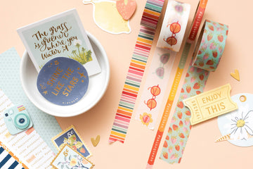 Dear Lizzy Layered Stickers, Multi