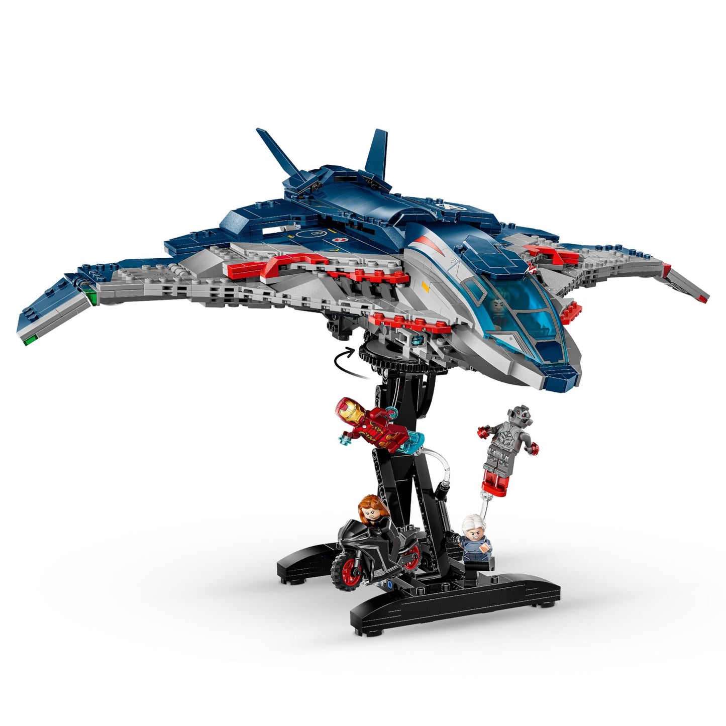 LEGO Marvel Avengers: Age of Ultron Quinjet - Kids Toy for Boys and Girls, Ages 12+ - Avengers Toy with 5 Marvel Action Figures - Collectible Decor