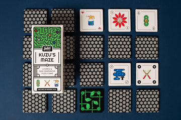 Stellar Factory: Kuzu's Maze Puzzle Game | Semi-Cooperative | 1+ Players, Ages 8+ | Play Anywhere | Wood Tiles