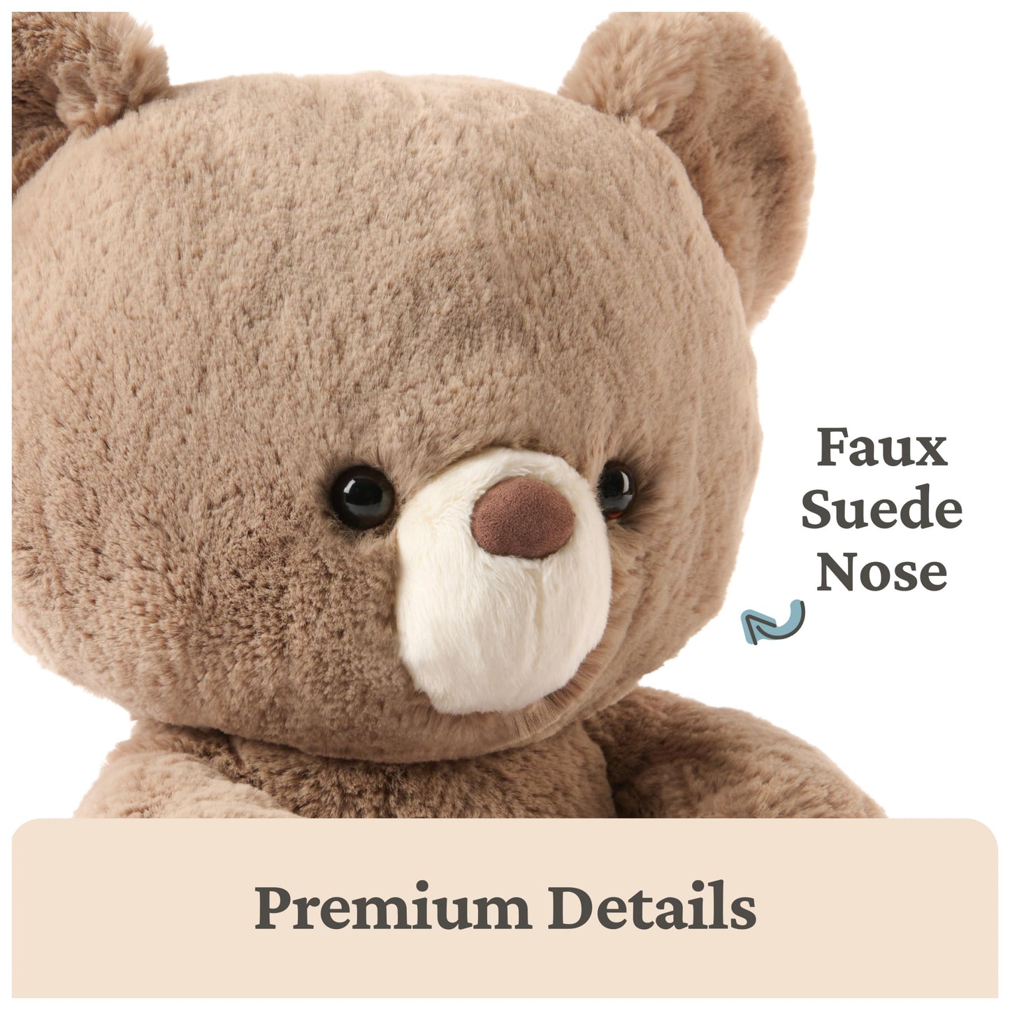 GUND Forever Friends Kai 12-Inch Teddy Bear Plush Toy, Ages 0+