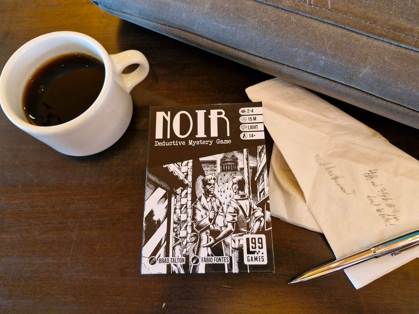 Noir: Deductive Mystery Game with Multiple Modes of Play