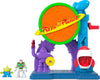 Fisher-Price Imaginext Disney and Pixar Toy Story Pizza Planet Playset with 3-inch Buzz Lightyear & Alien Friend Action Figures, Toy Rocket