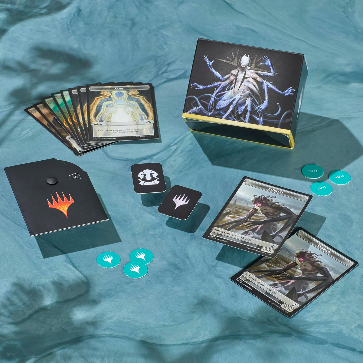 Magic: The Gathering Modern Horizons 3 Commander Deck - Eldrazi Incursion (100-Card Deck, 2-Card Collector Booster Sample Pack + Accessories)