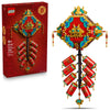LEGO Spring Festival Fortune Firecracker Kids Building Toy - Chinese New Year Toy for Boys & Girls, Ages 9+ - Play & Display Wall Art with Realistic