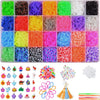 JIYAKO 11000+ Rubber Band Bracelet Kit,Friendship Bracelet kit,Loom Bracelet Making kit,28 Colors