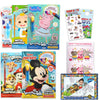 Mess Free Paint with Water Bulk Set - Bundle of 20+ Coloring Activity Books and Magic Surprise Pens, Brushes | Mickey, Paw Patrol, Peppa, More