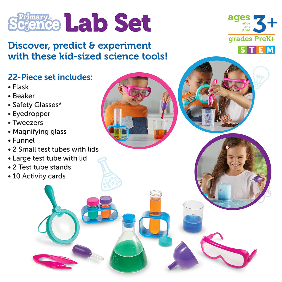 Learning Resources Primary Science Lab Set, Pink