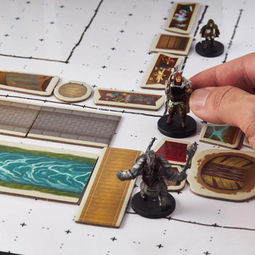Master's Relics - RPG Item Token Accessory Set - 200+ Double-Sided Dry/Wet Erase Reversible Object Pawns for Fantasy Tabletop Roleplaying Game Terrain