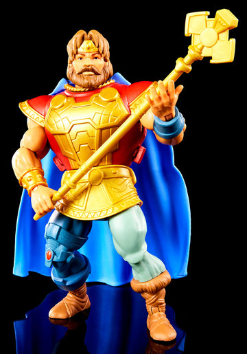 Masters of the Universe Origins Action Figure & Accessory, Rise of Snake Men King Rando & Mini Comic Book, 5.5 inch