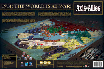 Renegade Game Studios Axis & Allies: WWI 1914 Board Game, Strategy Multiplayer War Game for 2-8 Players