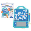 Learning Resources Skill Builders Magnetic Word Builder, Learn to Read, Phonetic Alphabet, Puzzle Board, ABC Kids Games, Sensory Board For Kids, Fine