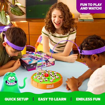 Cows in Space By Relatable - 2026 Toy of The Year Finalist, The Kid-Friendly Extraterrestrial Fun 2 Player Games - Includes 2 UFO Headbands, 1