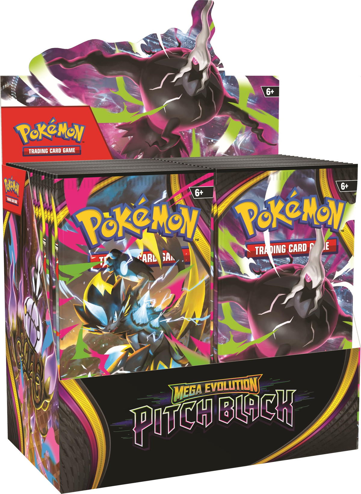 Pokémon TCG: Mega Evolution-Pitch Black Booster Display Box
