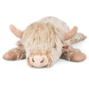 Dutioavg 3.5Lbs Weighted Stuffed Animals Microwave Highland Cow Plush with Removable Heating Pad?23" Unscented Heatable & Coolable Highland Cow Cute