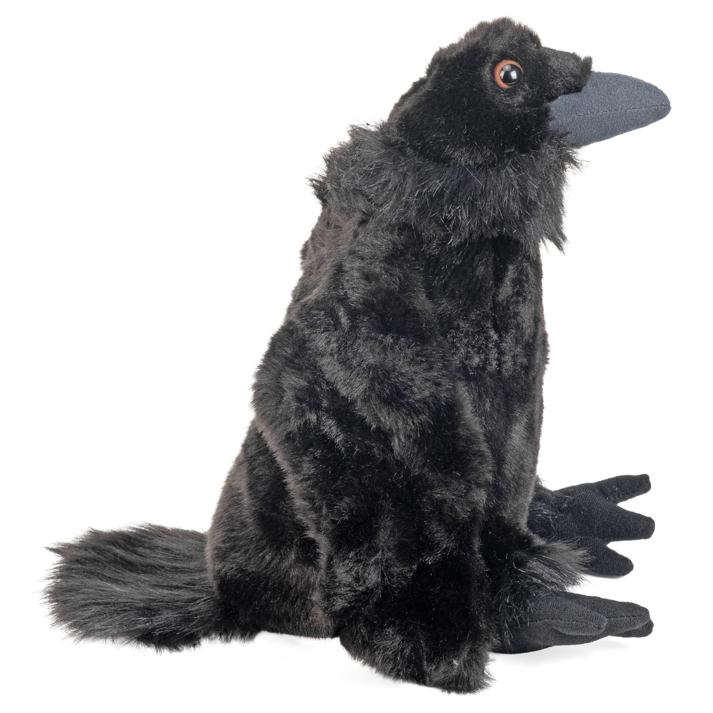 Wild Republic Raven Plush, Cuddlekins, Stuffed Animal, Soft Toy, Gifts for Kids, 12 Inches
