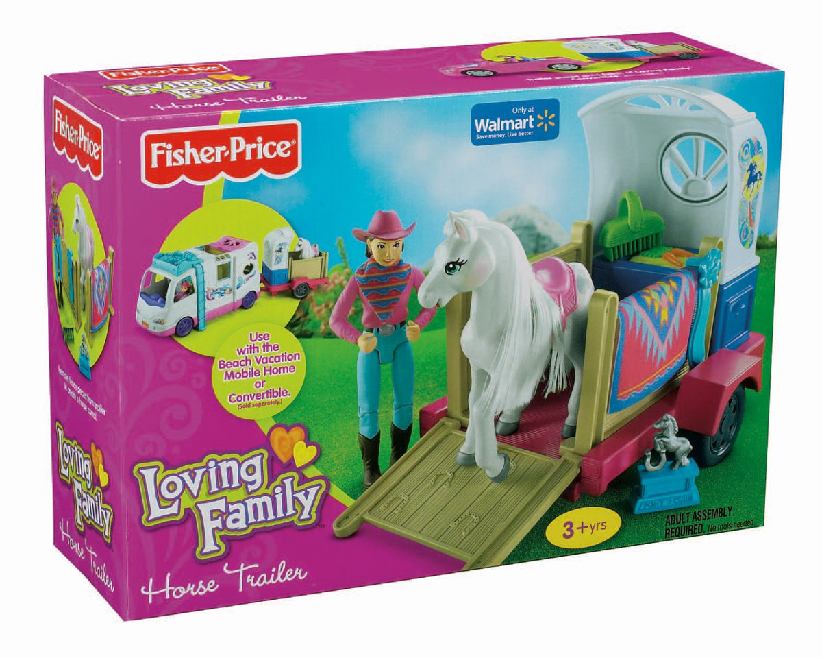 Fisher-Price Loving Family Horse Trailer Playset