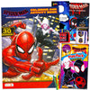 Spiderverse Coloring & Activity Book Set - Bundle of Spiderman Coloring Pages, Play Pack, Games, Puzzles, 300+ Stickers, More | Superhero Set for Kids