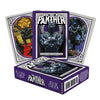 Aquarius Marvel Comics Black Panther Playing Cards - Black Panther Themed Deck of Cards for Your Favorite Card Games - Officially Licensed Merchandise