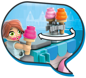Mega Construx Ice Cream Stand Building Set