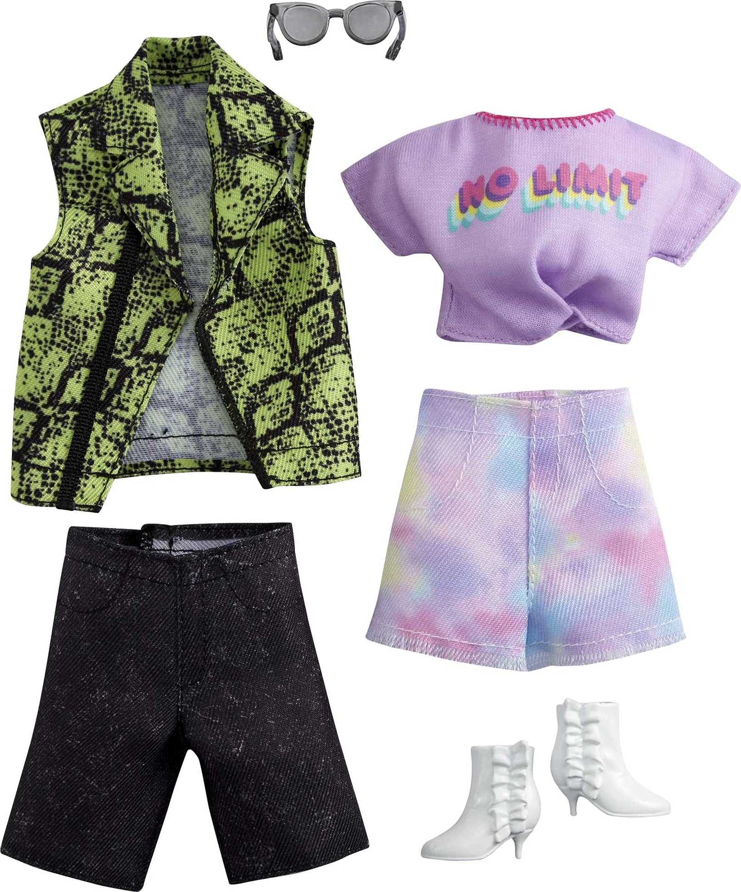 Barbie Fashion Pack with 1 Outfit & 1 Accessory Doll & 1 Each for Ken Doll, Gift for 3 to 8 Year Olds