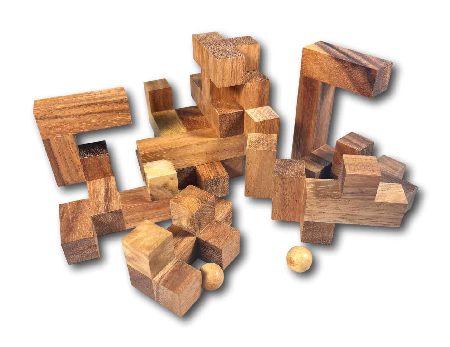 Ramube Octrahedron - an Extremely Difficult Wood Puzzle and Brain Teaser