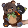 Squishable - Mini Two - Headed Bear - Spooky Collection - 9 in - Soft Toy Collectible Stuffed Animal