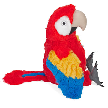 Wild Republic Cuddlekins Eco Scarlet Macaw Stuffed Animal - 12"