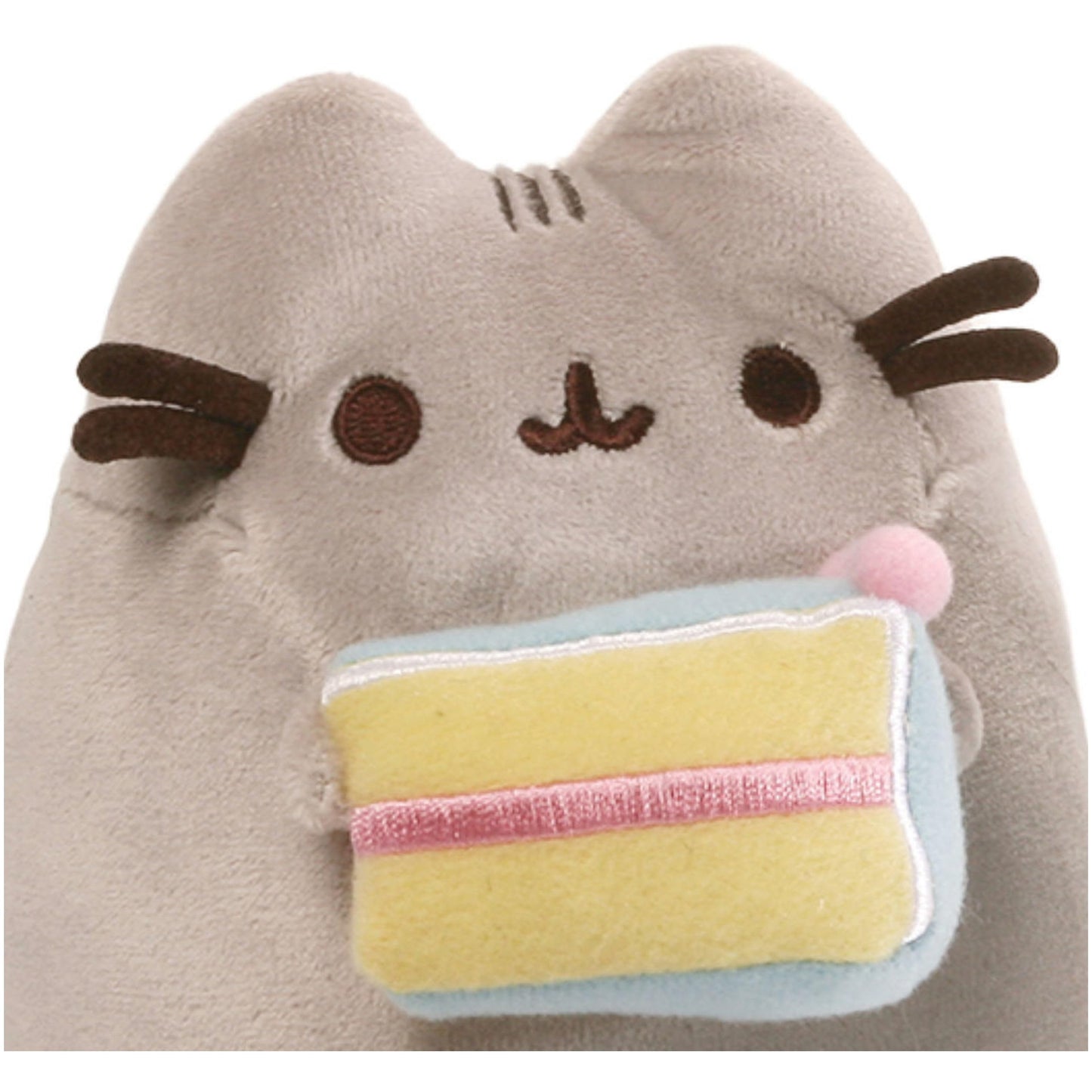 GUND Pusheen and Stormy Birthday Set Plush, Collectible Stuffed Animals for Ages 8 and Up, Gray, 6.5”