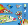Djeco Planes Origami Paper Craft Kit - Level 3