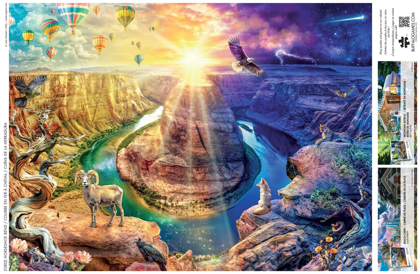 Buffalo Games - Horseshoe Bend - 1000 Piece Jigsaw Puzzle for Adults