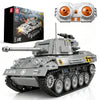 Mould King RC Tiger Tank Building Set, 971 Pcs WW2 Military Tank Model