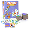 Point Games Memory Game for Kids, Matching Card Games, Flash Cards - Educational Toys - Preschool Learning - Birthday Gift for Boys & Girls Ages 3+