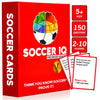 SOCCER IQ Soccer Trivia Card Game English League Version - 150 Soccer Trivia Questions, Best Soccer Gifts for Boys | Soccer Cards 2025 Soccer Games