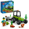 Lego 60390 City Great Vehicles Park Tractor Farmhouse Toy, Building Kit with Toy Animals, Includes Minifigure, from 5 Years, Gift Idea