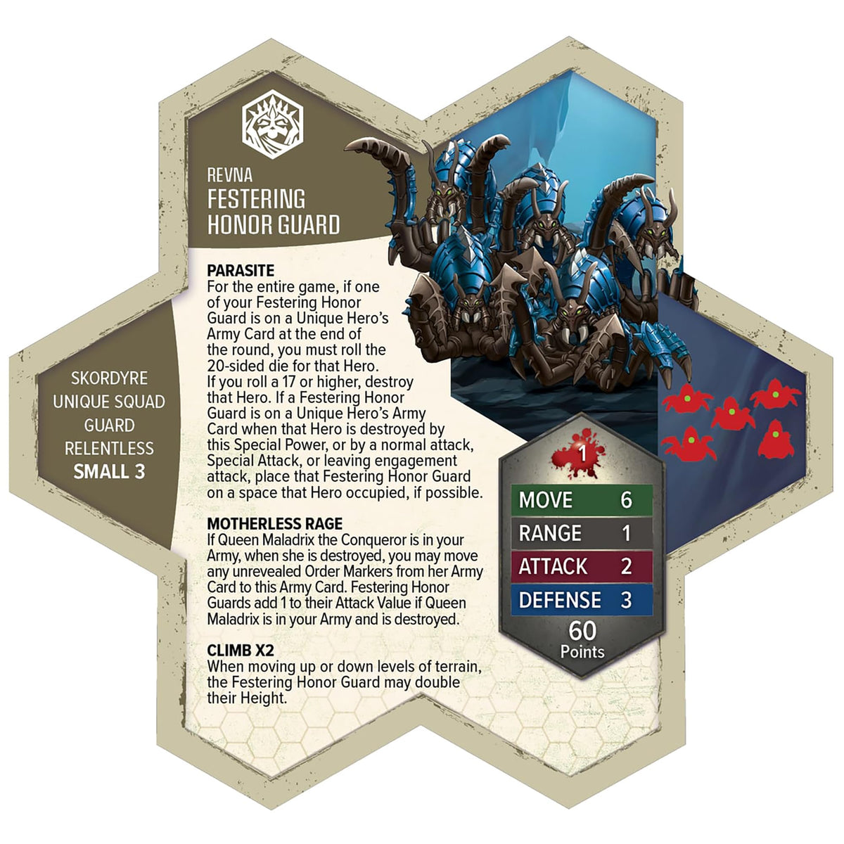 Renegade Game Studios Heroscape Rising Tide: Queen Maladrix Army Set