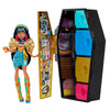 Monster High Skulltimate Secrets Doll & Clothes Accessories Set, Cleo De Nile with Dress-Up Locker & 19+ Surprises