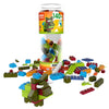 MEGA Construx Kids Blocks Toy Set, Open-Ended Building Bricks Tube with 140 Pieces in Speckled Colors, Ages 4+ Years