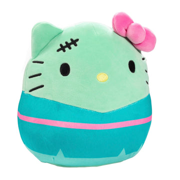 Squishmallows 8" Hello Kitty FrankenKitty- Officially Licensed Kellytoy Halloween Sanrio Plush- Collectible Soft Squishy Stuffed Animal Toy- Add