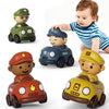 Aila+Aiden Press to Go Car Toys for Toddlers 1-3, Baby Racing Cars, Infant Play Vehicle Set, Baby Push Go Friction Car Toys for 6-9-12-18 Months, 1st