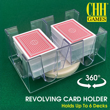 CHH 6 Deck Revolving Card Tray