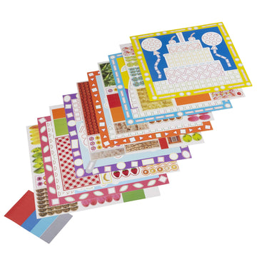 ALEX Toys Little Hands Picture Mosaic Kids Toddler Art and Craft Activity, Multicolor, One Size, 1406