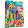 eeBoo: Seaside Garden Watercolor Pencils - 24 Artist-Quality Colors for Drawing, Sketching & Watercolor, Arts and Craft Supplies for Adults
