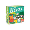 Petit Collage: Rush to Recycle | Teach Kids About Recycling| Sort All the Recyclibles Before the Truck Comes | Made with Recycled Card and Vegetable