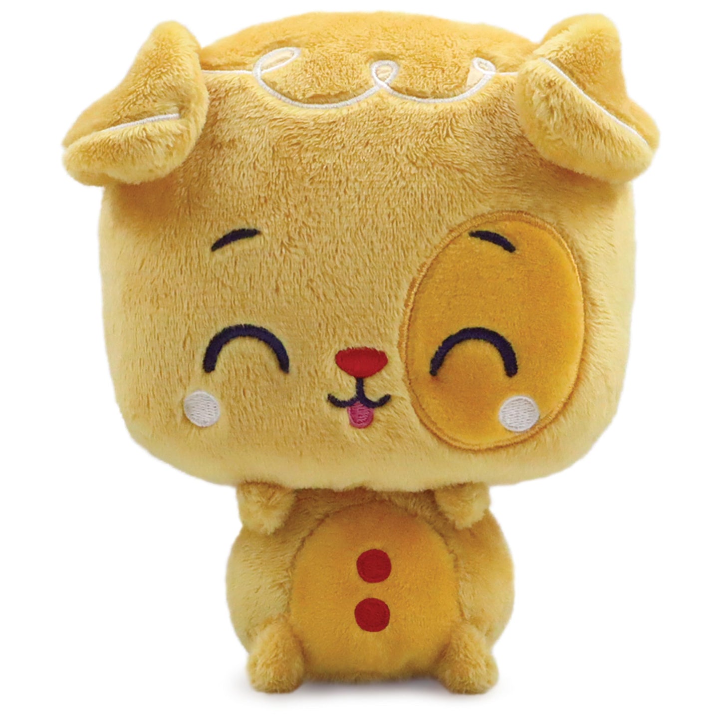 GUND Drops, Ginny Ginger, Expressive Holiday Stuffed Animal Soft Plush Pet, Winter Gingerbread Puppy, 6”